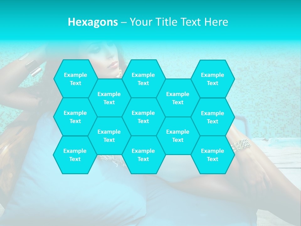 Pool Resort Healthy PowerPoint Template