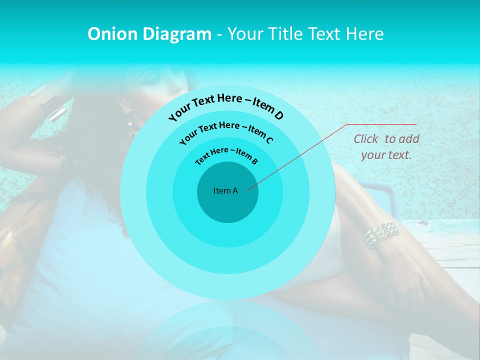 Pool Resort Healthy PowerPoint Template