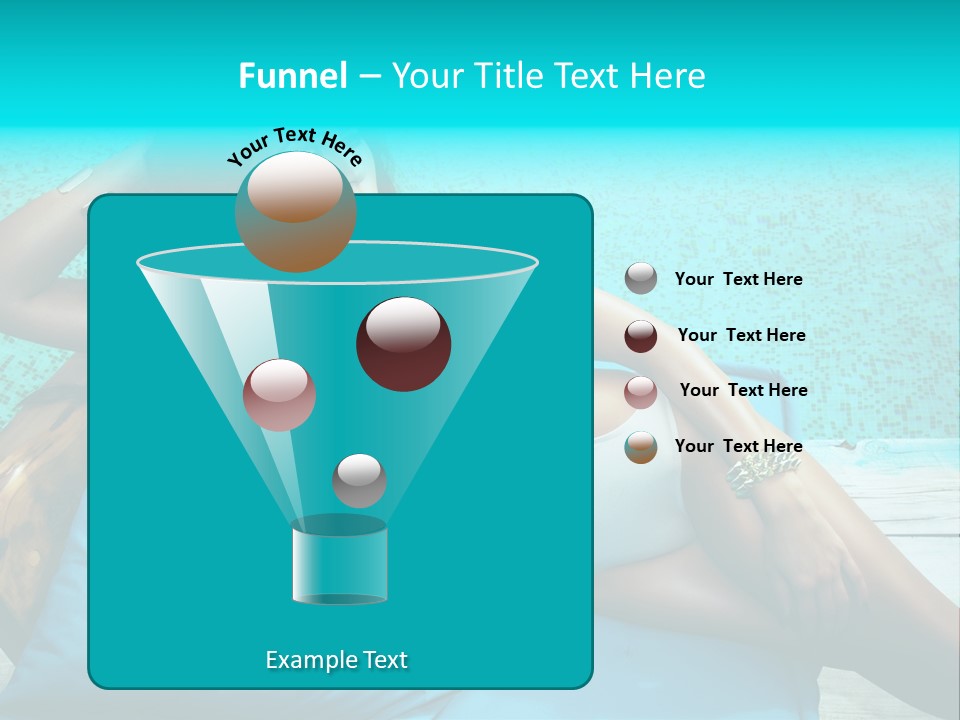 Pool Resort Healthy PowerPoint Template