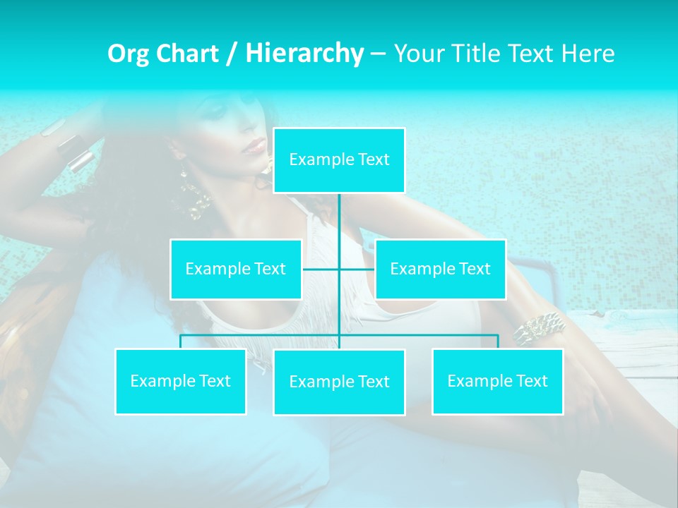 Pool Resort Healthy PowerPoint Template
