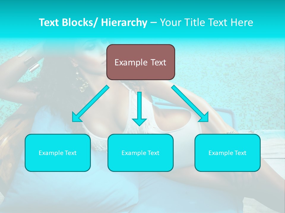 Pool Resort Healthy PowerPoint Template