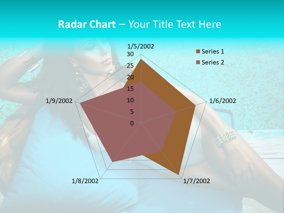 Pool Resort Healthy PowerPoint Template