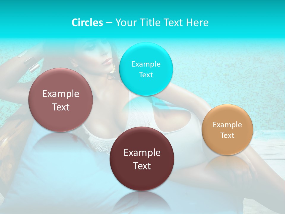 Pool Resort Healthy PowerPoint Template