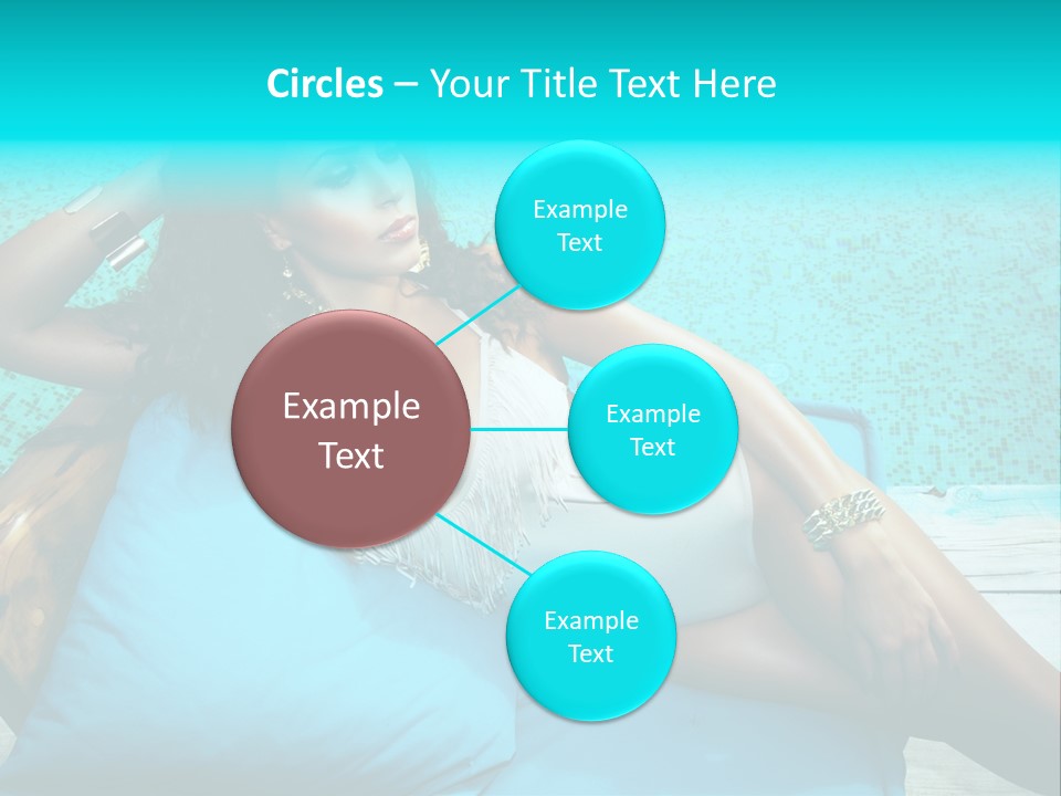 Pool Resort Healthy PowerPoint Template