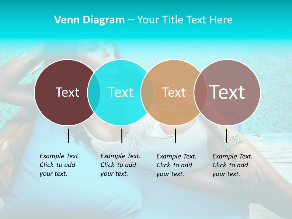 Pool Resort Healthy PowerPoint Template
