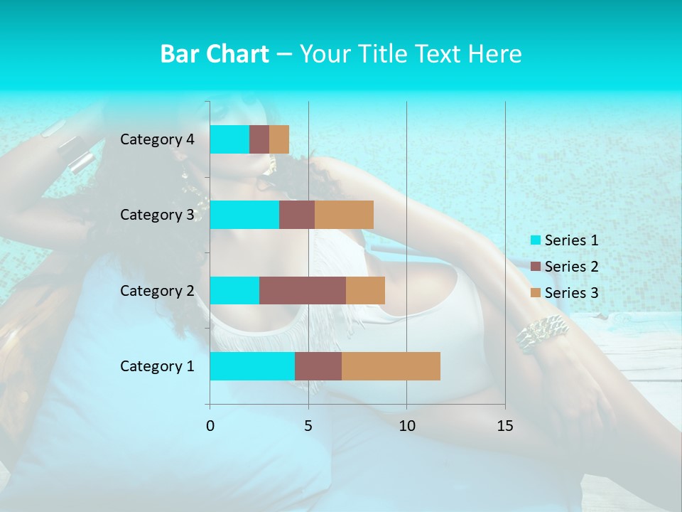 Pool Resort Healthy PowerPoint Template