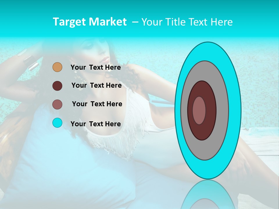 Pool Resort Healthy PowerPoint Template