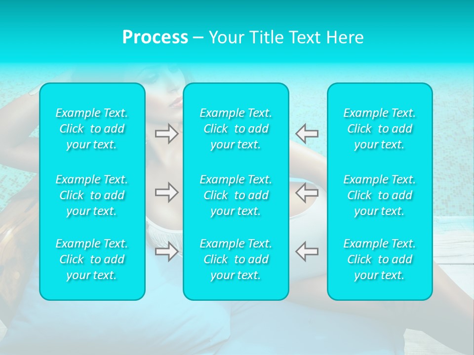 Pool Resort Healthy PowerPoint Template