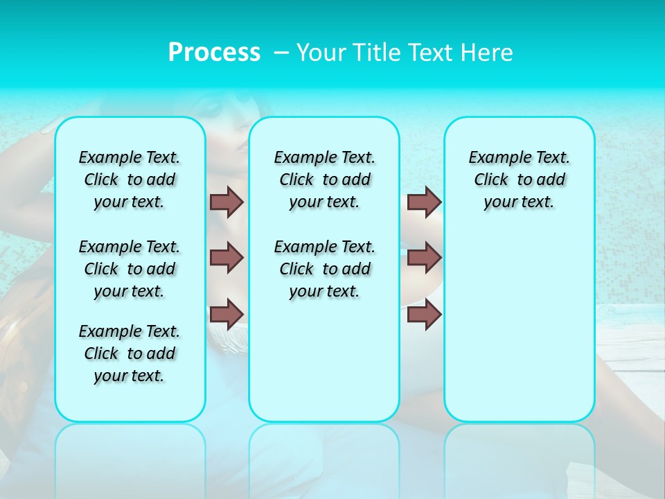 Pool Resort Healthy PowerPoint Template