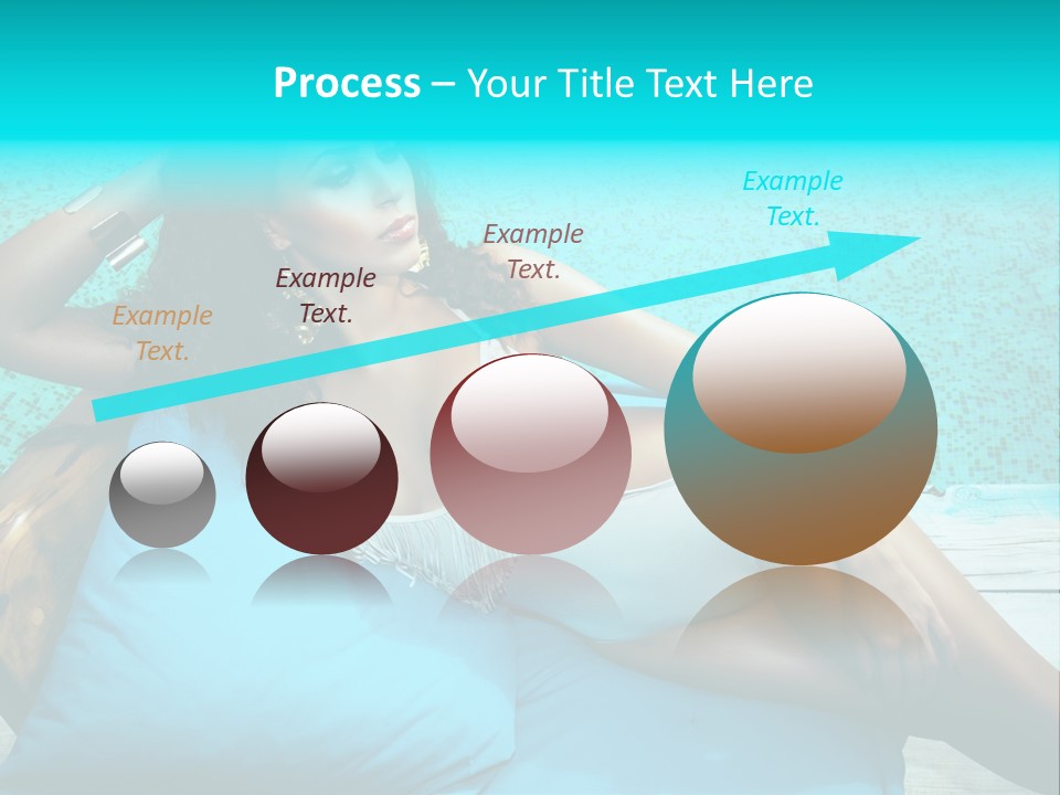 Pool Resort Healthy PowerPoint Template