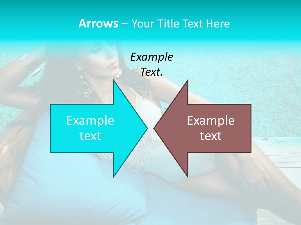 Pool Resort Healthy PowerPoint Template