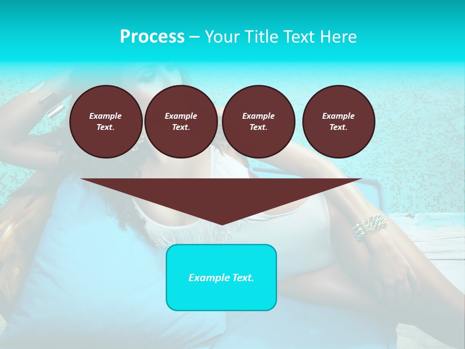 Pool Resort Healthy PowerPoint Template