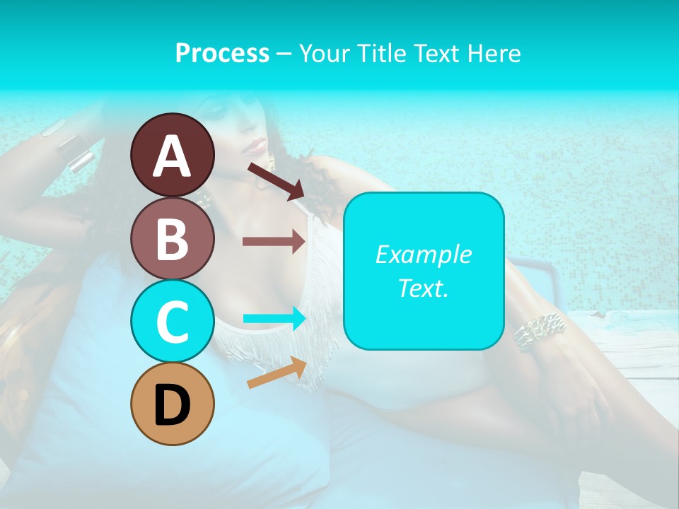 Pool Resort Healthy PowerPoint Template