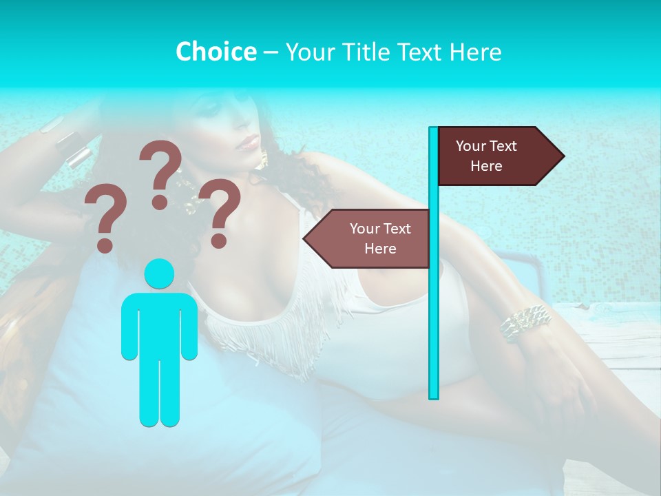 Pool Resort Healthy PowerPoint Template