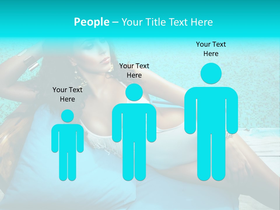 Pool Resort Healthy PowerPoint Template