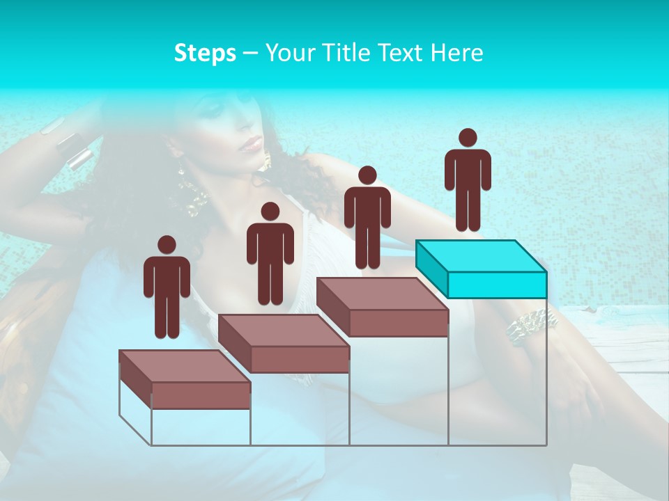 Pool Resort Healthy PowerPoint Template