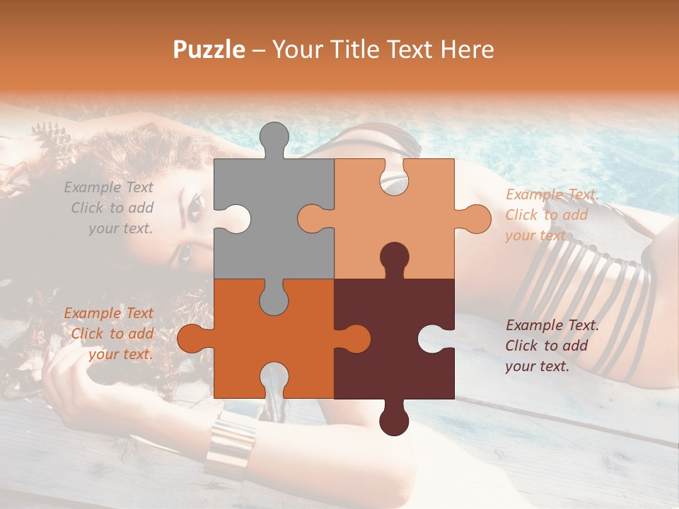 Sunny Young Bronzed PowerPoint Template