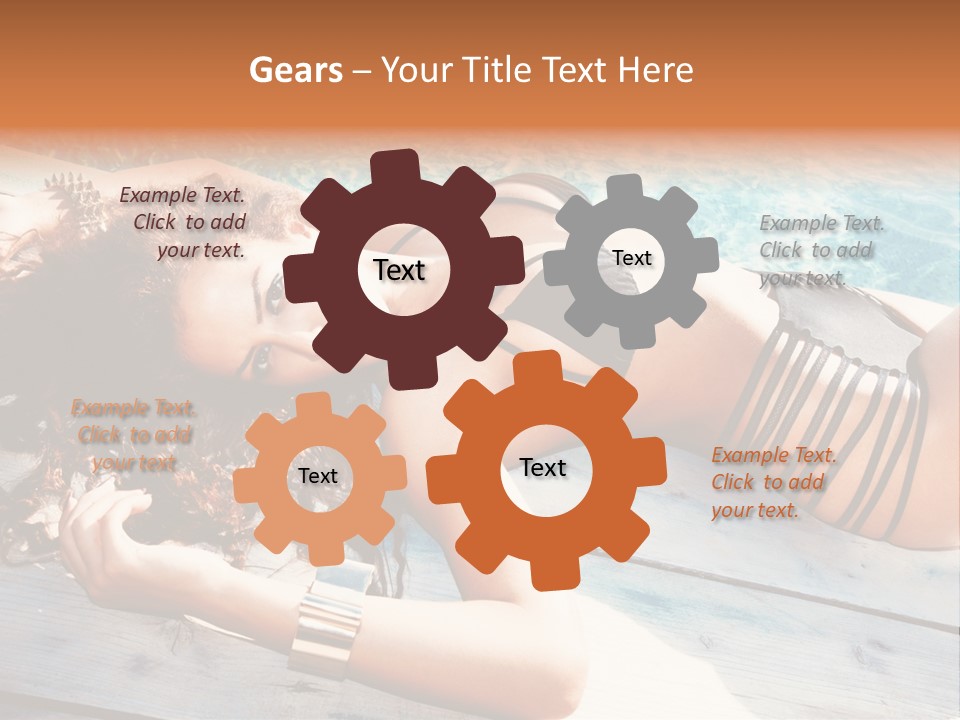 Sunny Young Bronzed PowerPoint Template