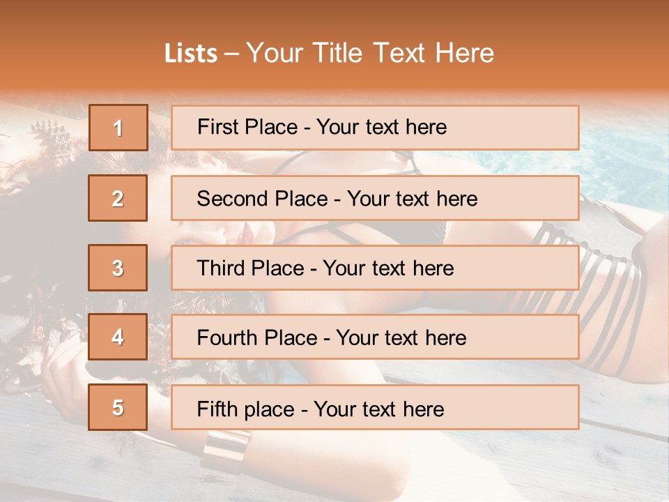 Sunny Young Bronzed PowerPoint Template