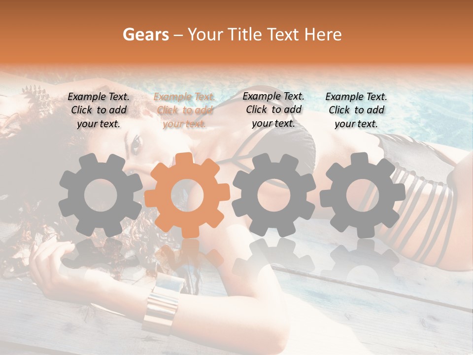 Sunny Young Bronzed PowerPoint Template