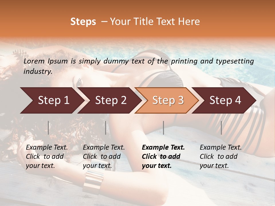 Sunny Young Bronzed PowerPoint Template