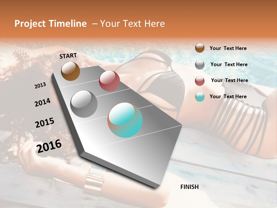 Sunny Young Bronzed PowerPoint Template