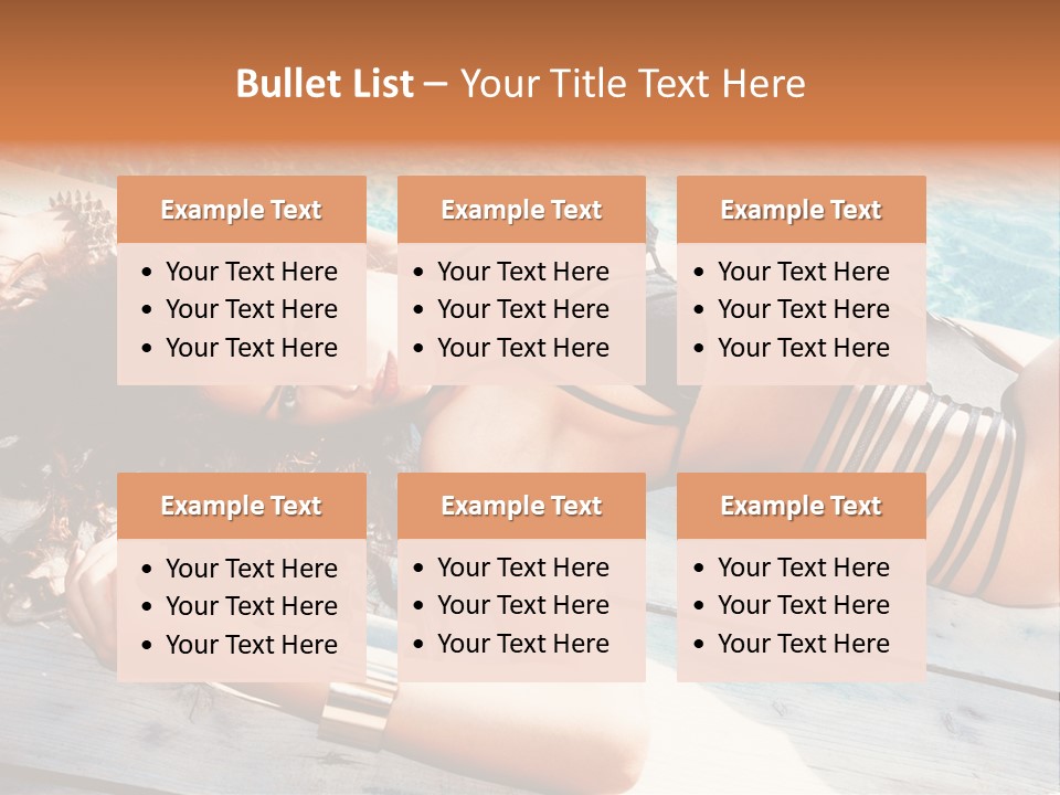 Sunny Young Bronzed PowerPoint Template