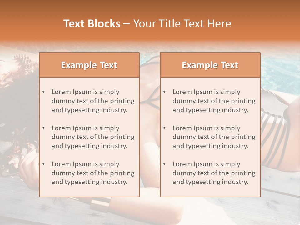 Sunny Young Bronzed PowerPoint Template