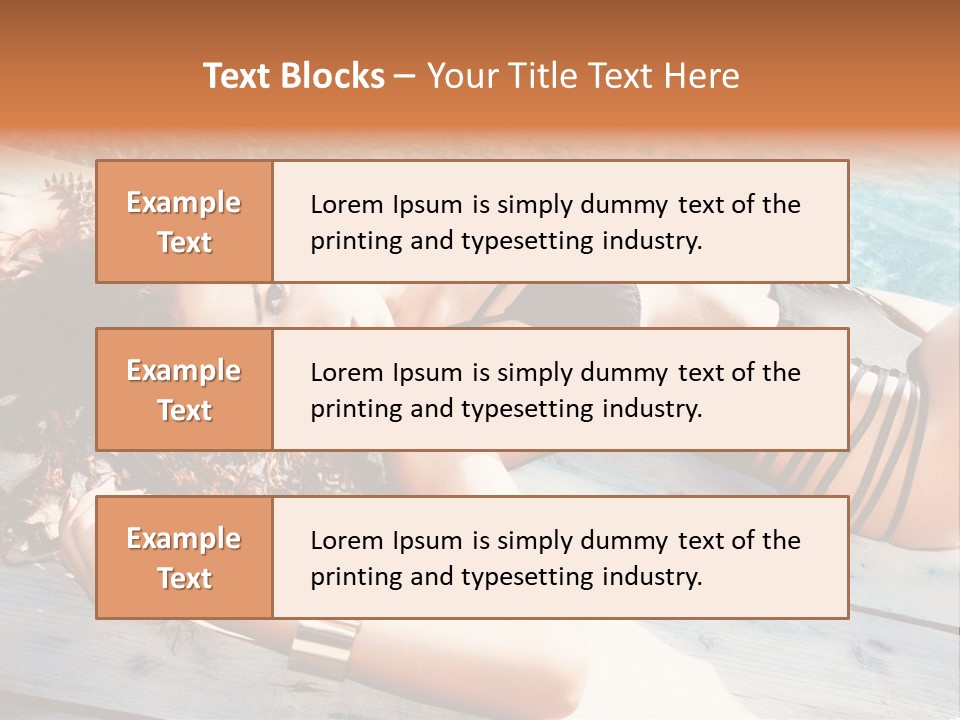 Sunny Young Bronzed PowerPoint Template