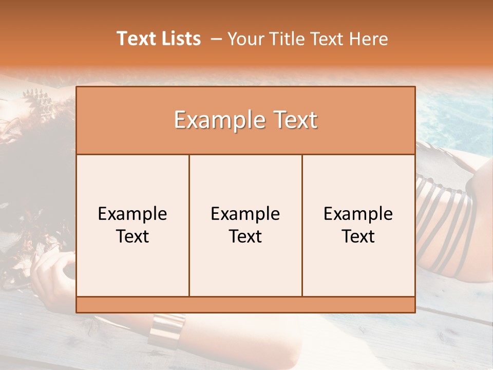 Sunny Young Bronzed PowerPoint Template