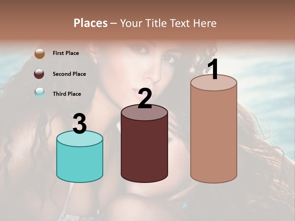 Beautiful Water Tanned PowerPoint Template