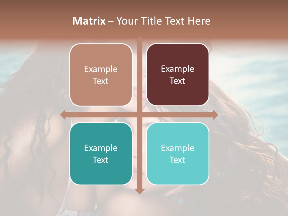Beautiful Water Tanned PowerPoint Template
