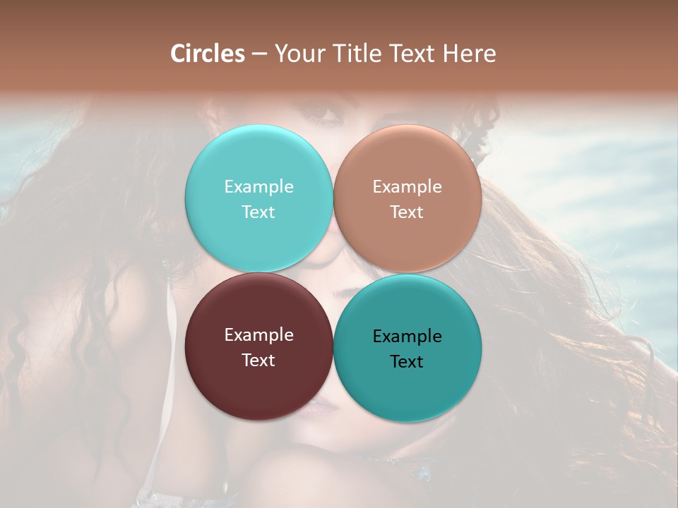 Beautiful Water Tanned PowerPoint Template