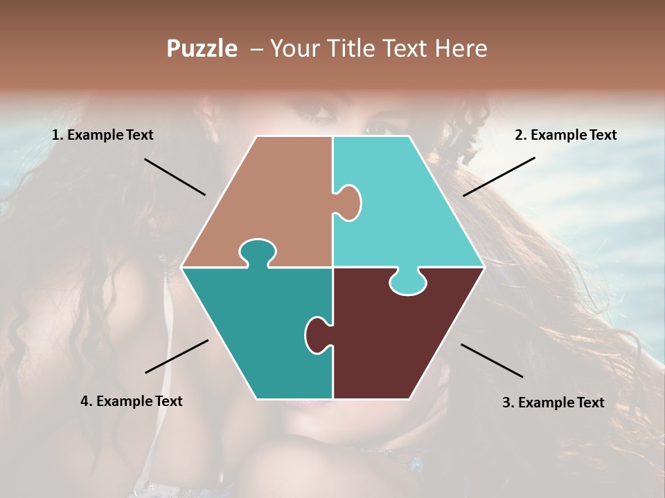 Beautiful Water Tanned PowerPoint Template