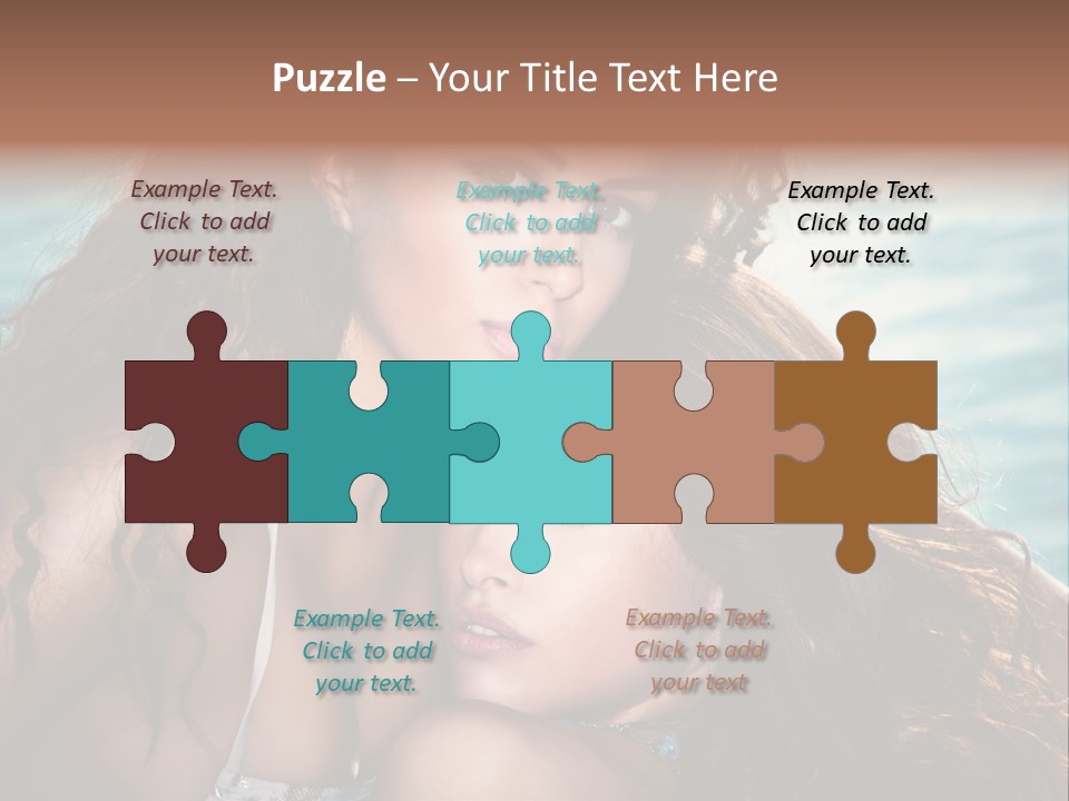 Beautiful Water Tanned PowerPoint Template