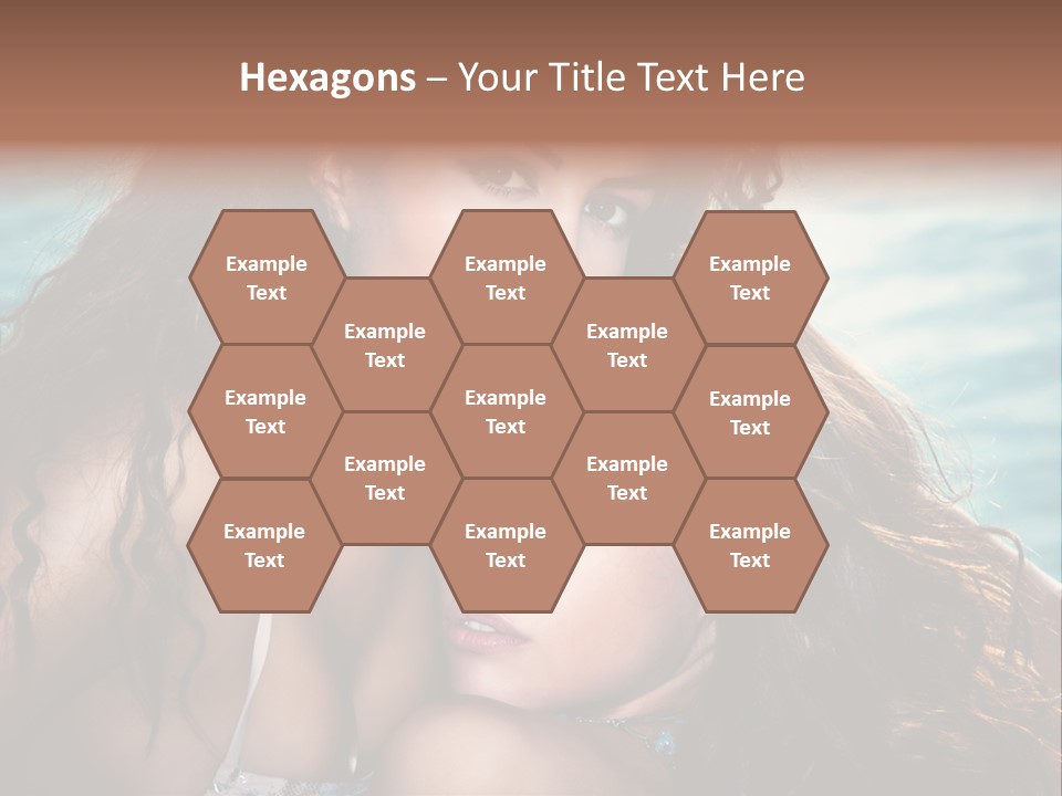 Beautiful Water Tanned PowerPoint Template