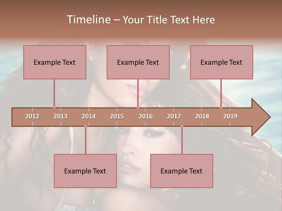 Beautiful Water Tanned PowerPoint Template
