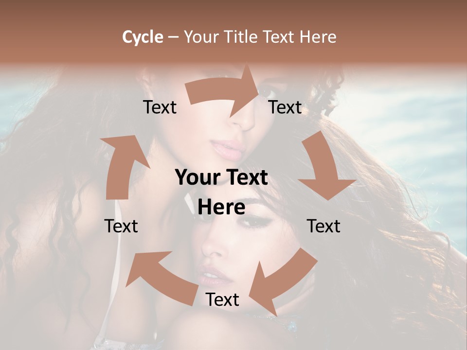 Beautiful Water Tanned PowerPoint Template