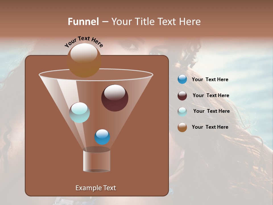 Beautiful Water Tanned PowerPoint Template