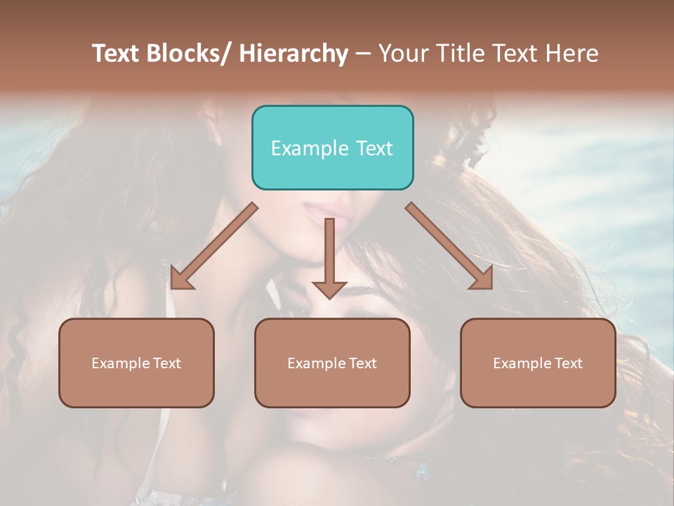 Beautiful Water Tanned PowerPoint Template