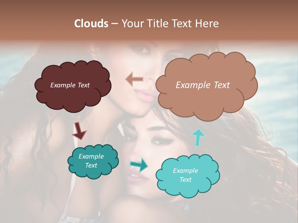 Beautiful Water Tanned PowerPoint Template