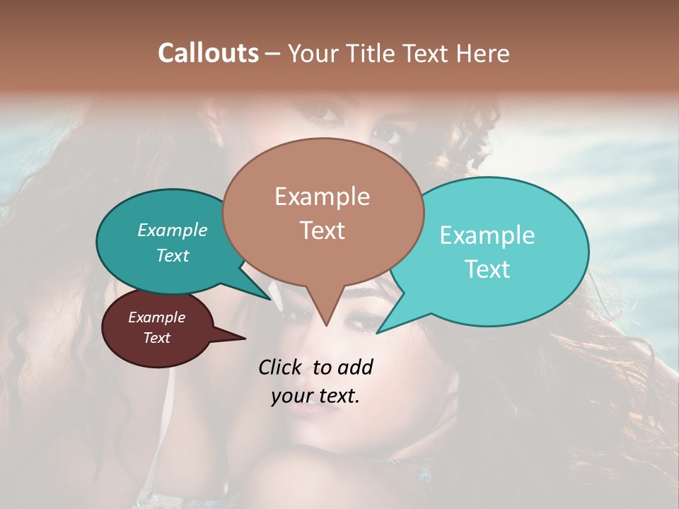 Beautiful Water Tanned PowerPoint Template