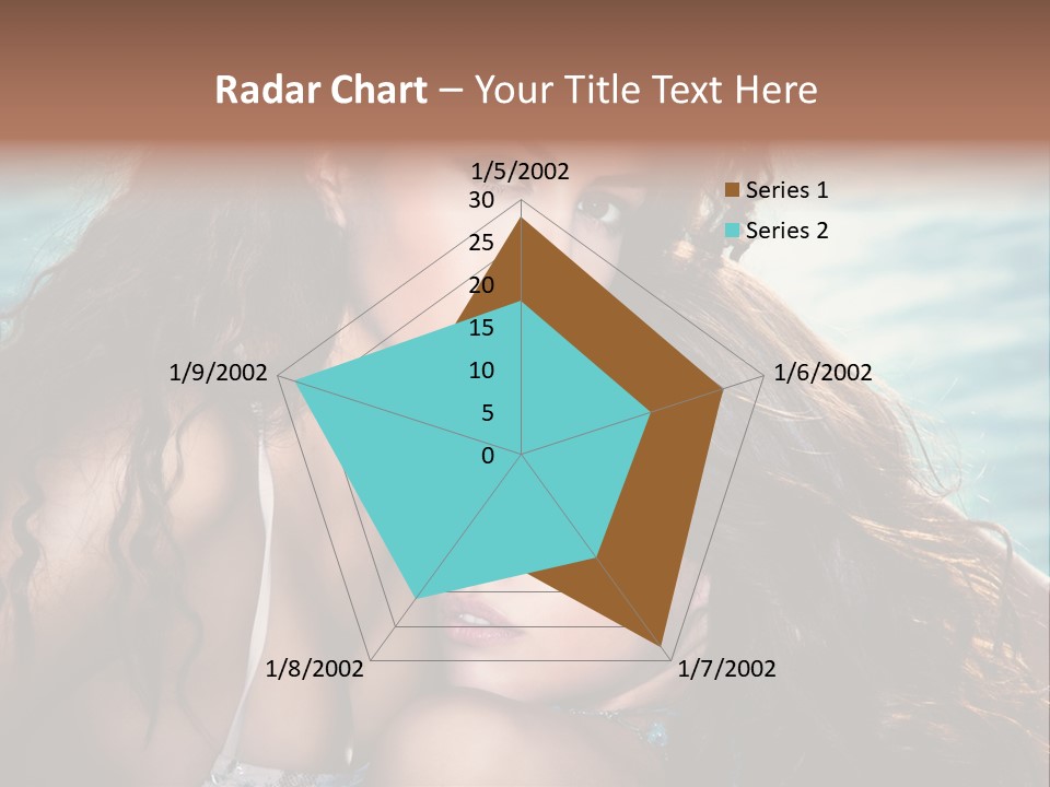 Beautiful Water Tanned PowerPoint Template