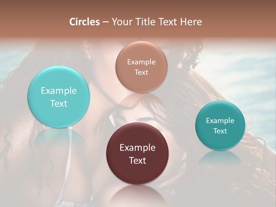 Beautiful Water Tanned PowerPoint Template