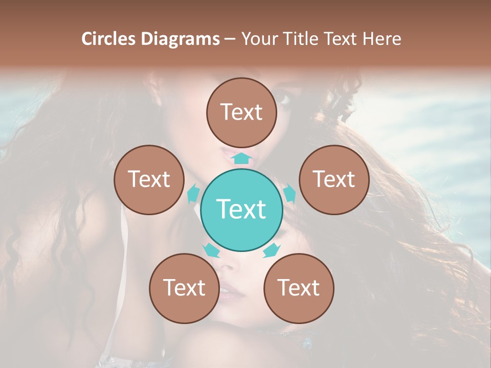 Beautiful Water Tanned PowerPoint Template
