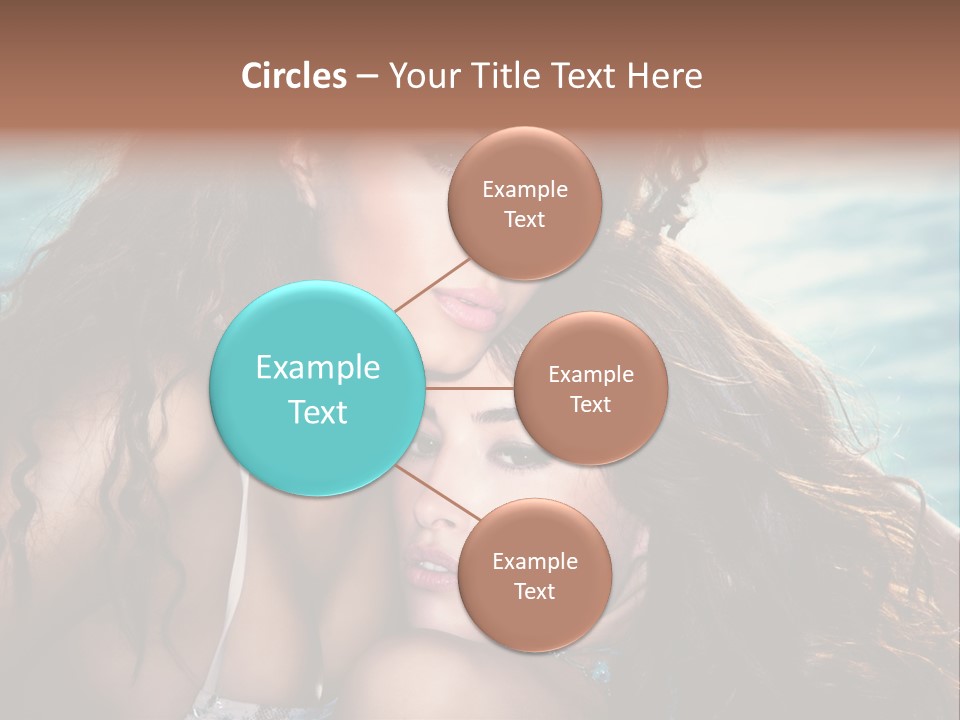 Beautiful Water Tanned PowerPoint Template