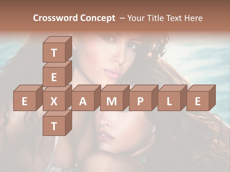 Beautiful Water Tanned PowerPoint Template