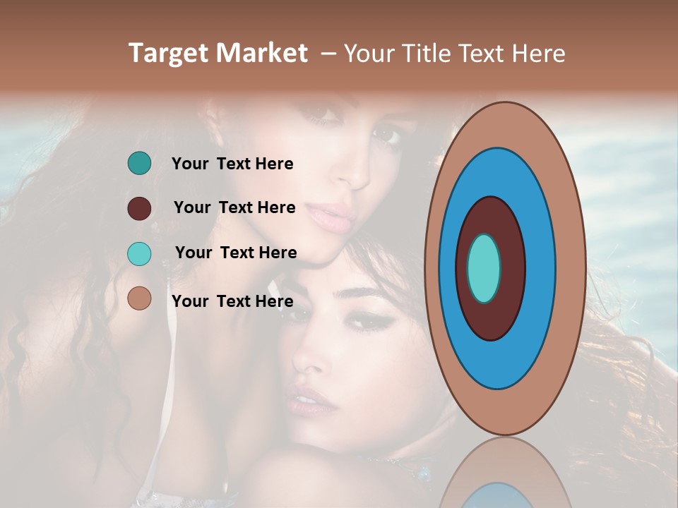 Beautiful Water Tanned PowerPoint Template