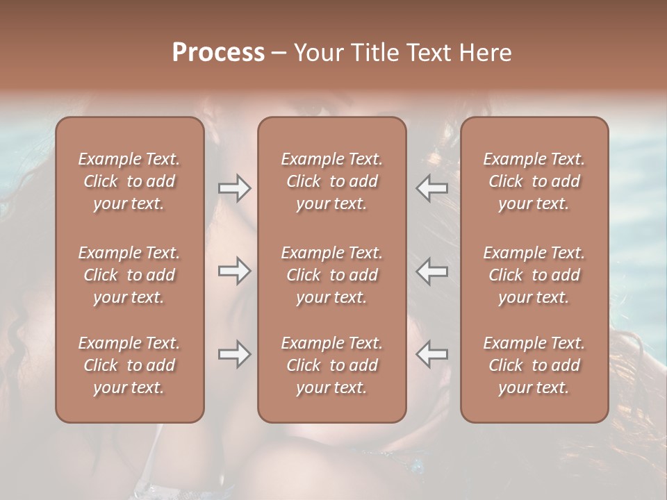 Beautiful Water Tanned PowerPoint Template