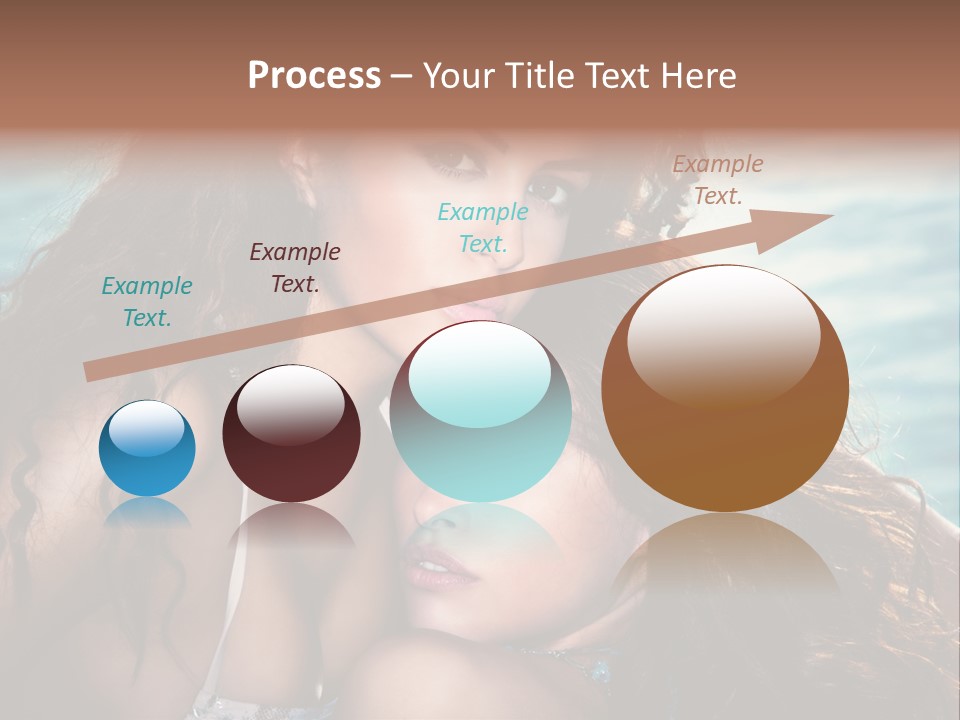 Beautiful Water Tanned PowerPoint Template